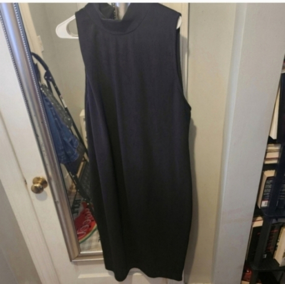 NWT BOOHOO BANDAGE RIBHIGH NECK MIDI DRESS 24 - Picture 4 of 4